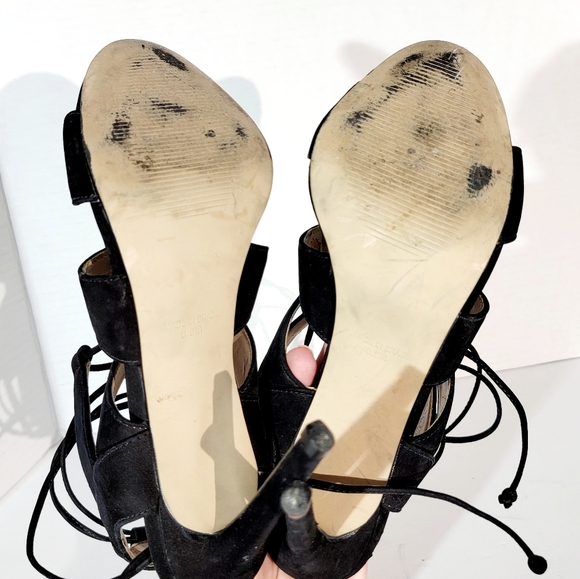 ❗️ Steve Madden Sandalia Lace-Up Ankle Wrap High Heels Size 8.5 - Picture 6 of 6